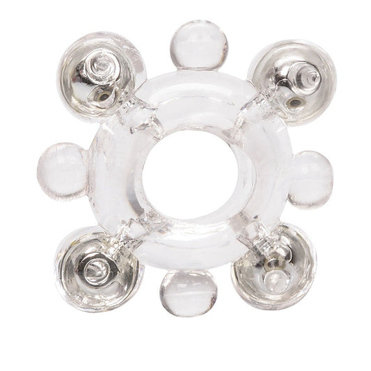 Erection Enhancer Cock Ring with Beads by California Exotics