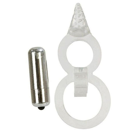 Vibrating Dual Support Enhancer Cock Ring