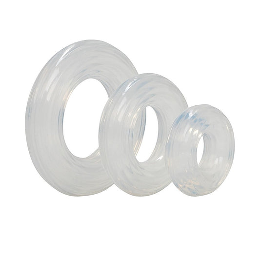 Silicone Cock Ring Set by California Exotics