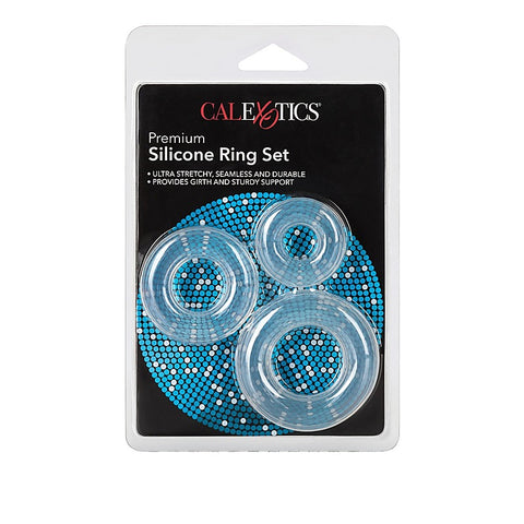 Silicone Cock Ring Set by California Exotics