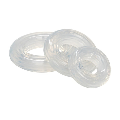 Silicone Cock Ring Set by California Exotics