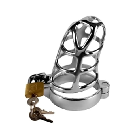 Detained Metal Chastity Cage by Lovetoy