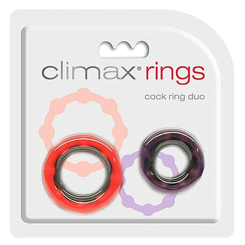 Climax Rings Cock Ring Duo by Topco