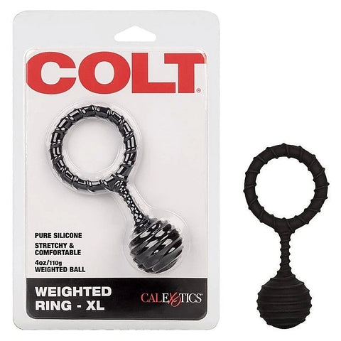 Colt Weighted Mens Pleasure Silicone Cock Ring