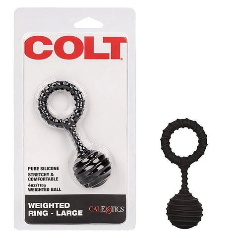 Colt Weighted Mens Pleasure Silicone Cock Ring