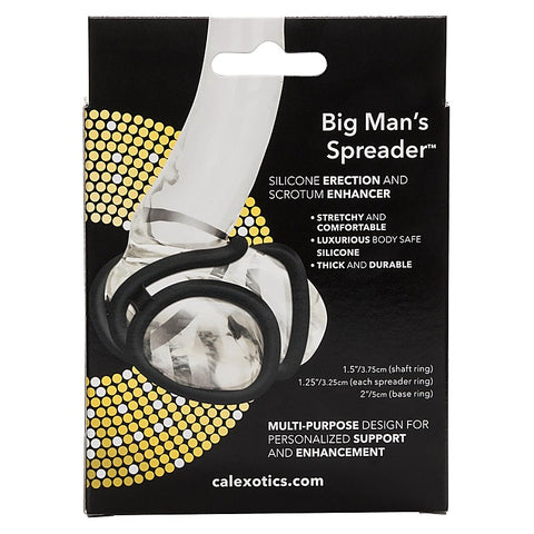 Big Man's Spreader Stretchy Cock Ring by California Exotics