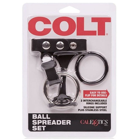 Adjustable Male Pleasure Ball Spreader Set