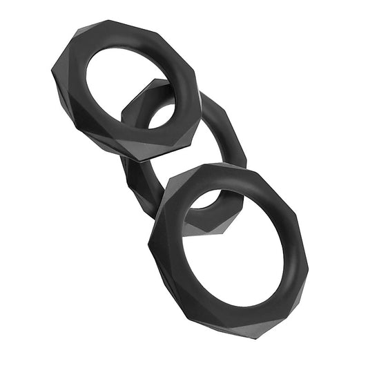 Fantasy C-Ringz Silicone Designer Stamina Set by Pipedream