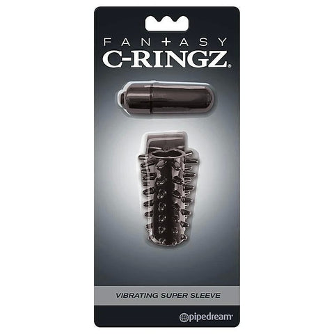 Fantasy C-Ringz Vibrating Super Cock Sleeve