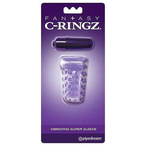 Fantasy C-Ringz Vibrating Super Cock Sleeve