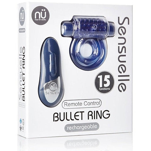 Remote Control Bullet Cock Ring by Nu Sensuelle