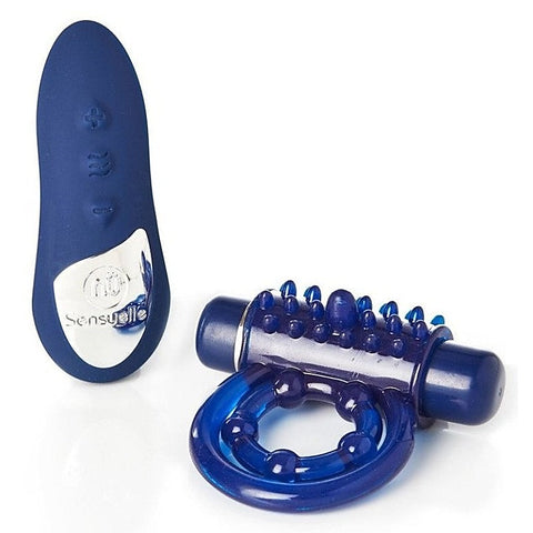 Remote Control Bullet Cock Ring by Nu Sensuelle