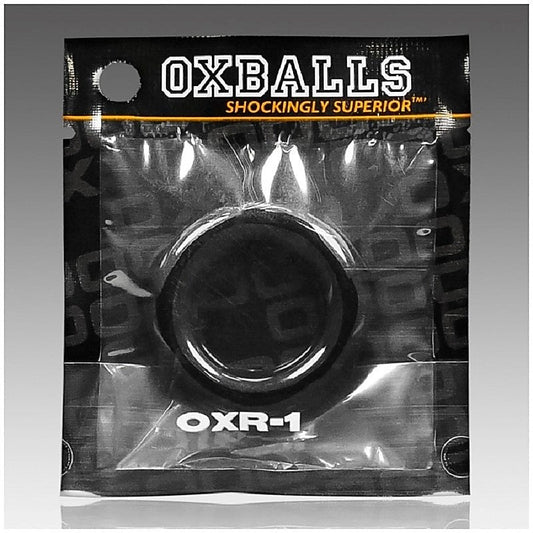 OXR-1 Jelly Cock Ring Black by Oxballs