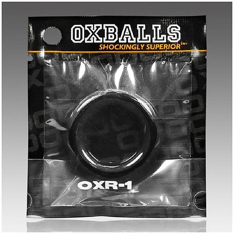 OXR-1 Jelly Cock Ring Black by Oxballs