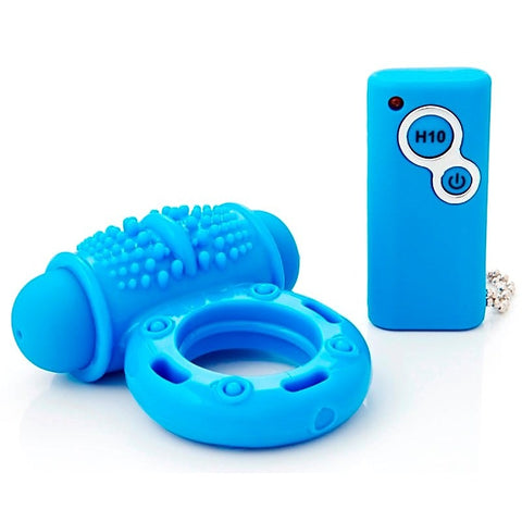 10 Function Remote Control Wireless Cockring By Nu Sensuelle