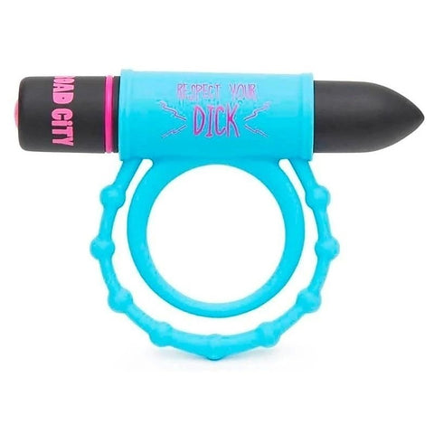 Respect Your Dick Vibrating Cock Ring by Love Honey