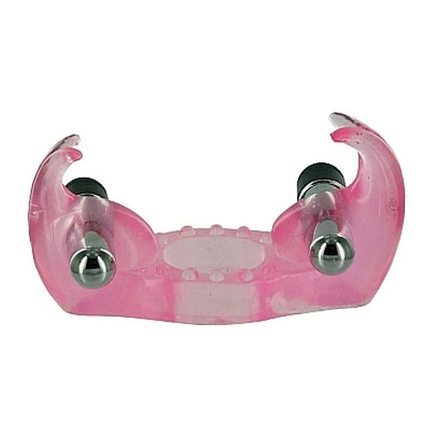 Trinity Vibes Dual Rabbits Vibrating Cockring by XR Brands