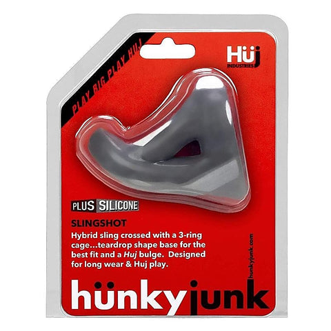 Slingshot 3-Cock Ring Teardrop Sling by Hunkyjunk