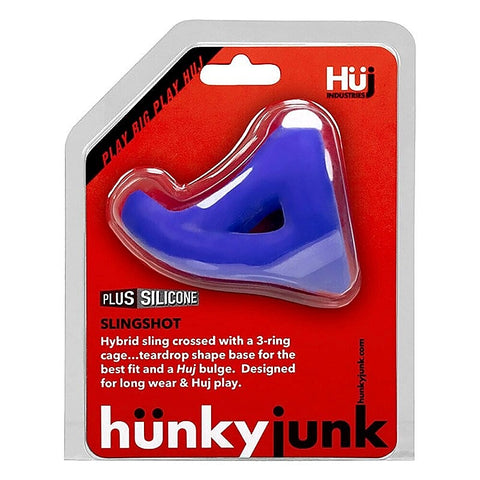 Slingshot 3-Cock Ring Teardrop Sling by Hunkyjunk