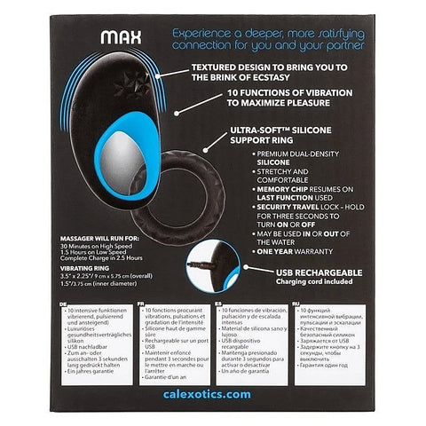 Link Up Max Dual Stimulating Mens Cock Ring