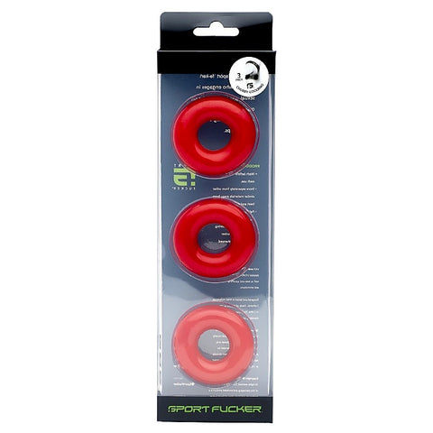 Chubby Cockring 3 Pack by Sport Fucker