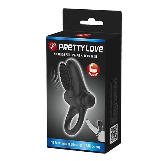 Pretty Love Vibrant Penis Ring II by Baile