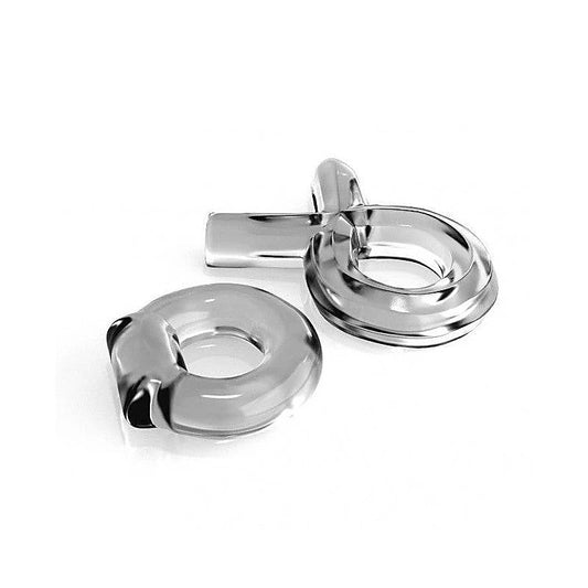 Classix Couples Cock Ring Set Clear by Pipedream Products