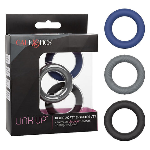 Link Up Ultra-Soft Extreme Stretchy Cock Ring Set