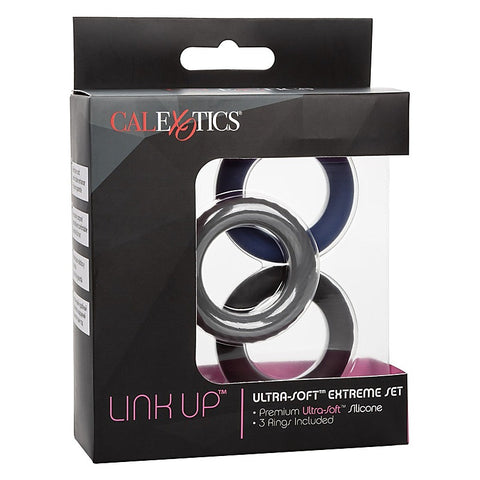 Link Up Ultra-Soft Extreme Stretchy Cock Ring Set