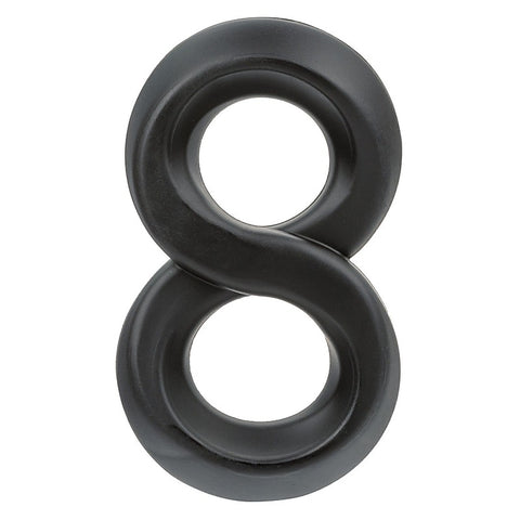 Alpha Ultra-Soft Crazy 8 Mens Cock Ring