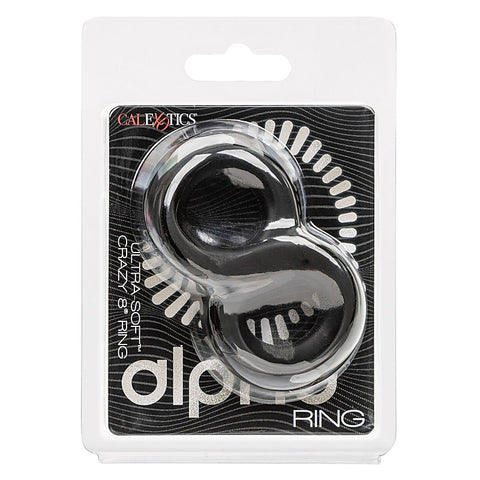Alpha Ultra-Soft Crazy 8 Mens Cock Ring