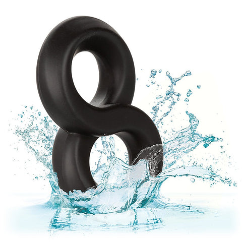 Alpha Ultra-Soft Crazy 8 Mens Cock Ring