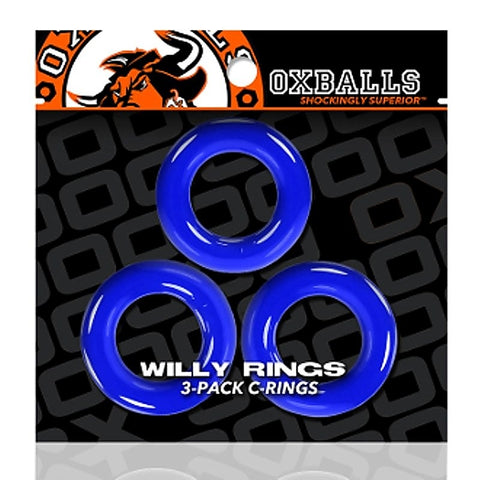 Willy Cock Rings 3 Pack by Oxballs