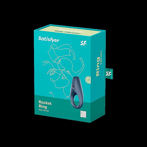 Rocket 10 Functions Flexible Mens Cock Ring by Satisfyer