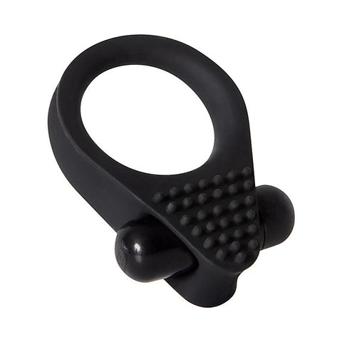 Black Knight Vibrating Cock Ring by Evolved