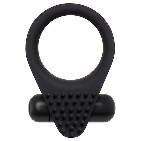 Black Knight Vibrating Cock Ring by Evolved