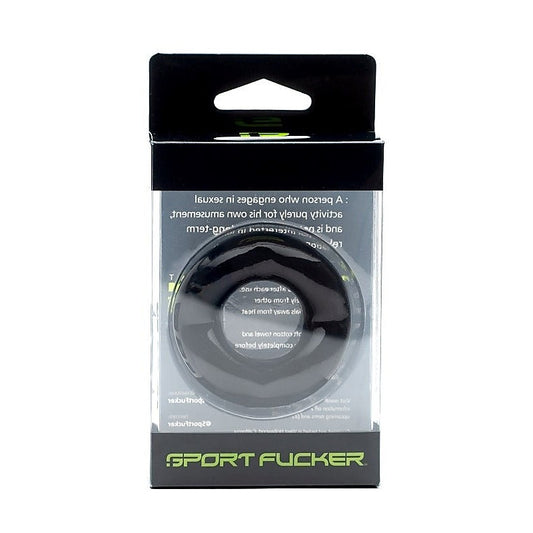 Revolution Cock Ring Black by Sport Fucker