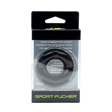 Revolution Cock Ring Black by Sport Fucker