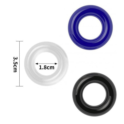 Power Plus Triple Donut Cock Ring Set by Lovetoy