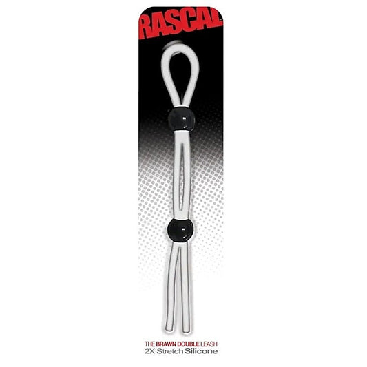 The Brawn Double Silicone Cock Leash by C1R Releasing