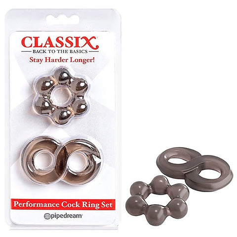 Classix Performance Stretchy Cock Ring Set
