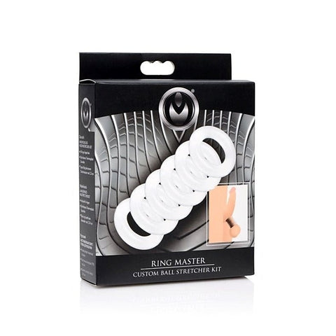 Cock Ring Master Custom Ball Stretcher Kit by XR Brands
