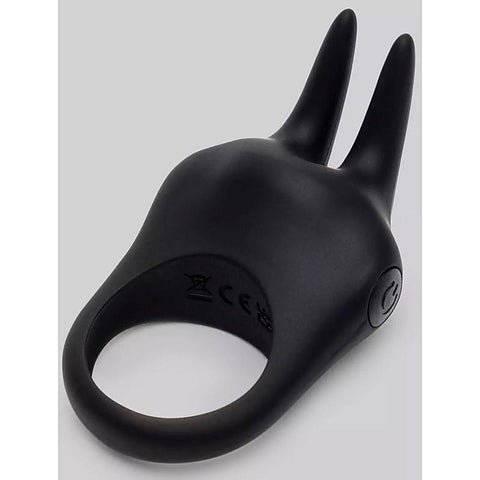 Fifty Shades Delightful Rabbit Ears Couple's Cock Ring