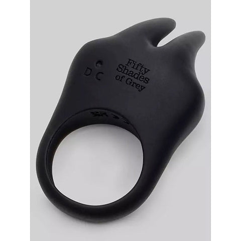 Fifty Shades Delightful Rabbit Ears Couple's Cock Ring