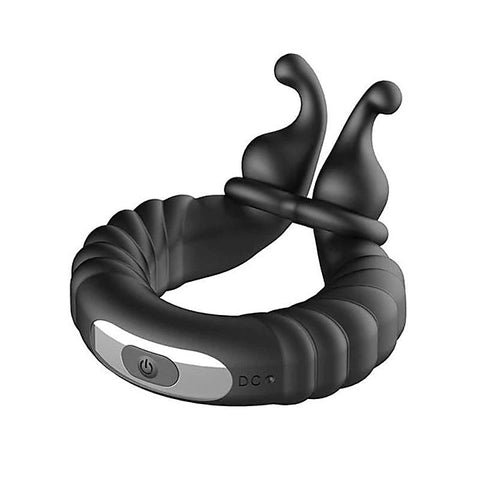 Forto F-24 Textured Vibrating Cock Ring by VVOLE LLC