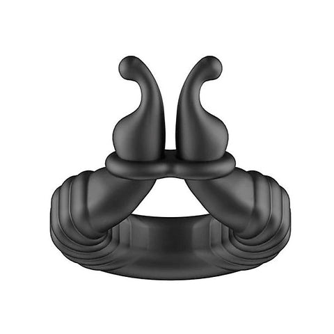 Forto F-24 Textured Vibrating Cock Ring by VVOLE LLC