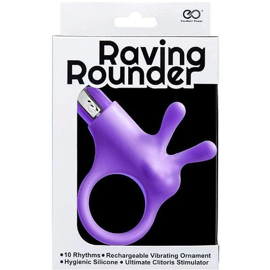 Raving Rounder Rechargeable Cock Ring by NANMA Corporation