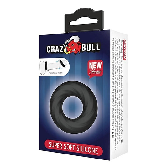 Crazy Bull Silicone Cock Ring by Baile