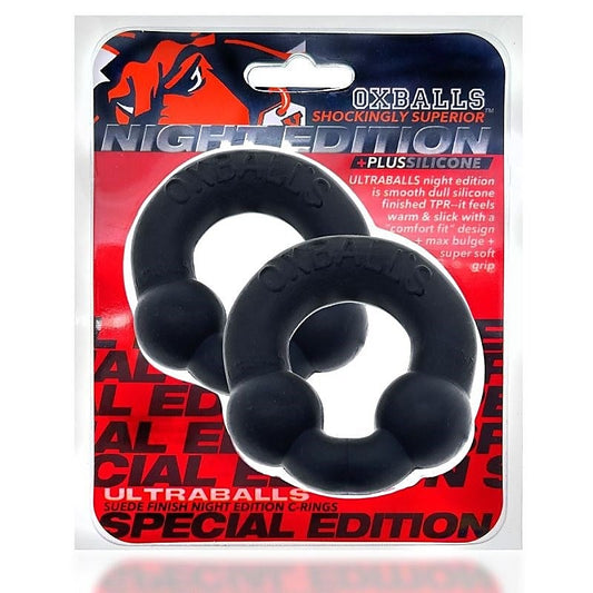 Ultraballs 2 Piece Cockring Set by Oxballs