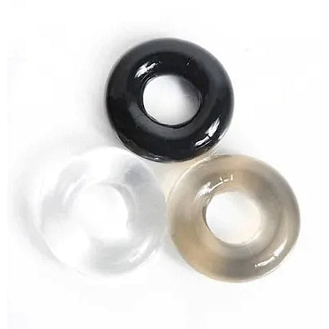 Mens HUJ3 C- 3 Pack Cock Ring by Hunkyjunk
